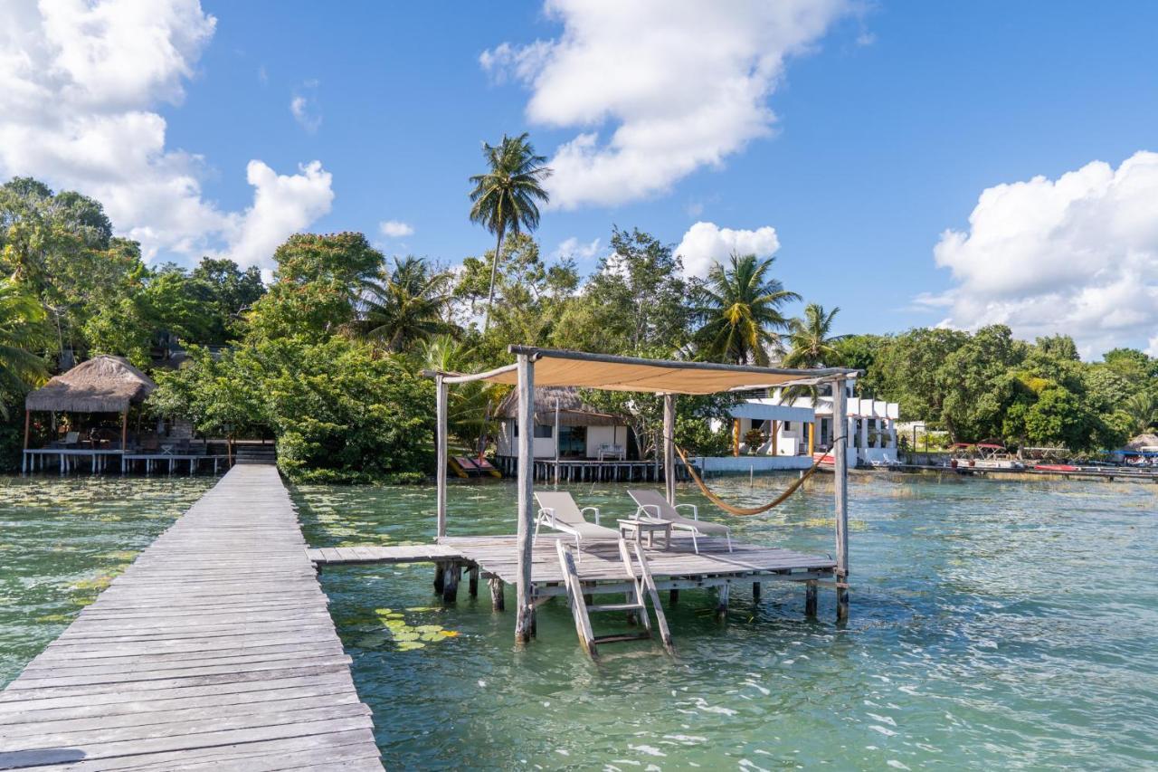 Lagoon Front Hut: Daily Cleaning, Bikes & Kayaks! Bacalar Exterior foto